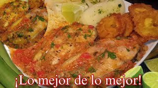 🔴 BAGRE EN SALSAPESCADO SUDADO CON PATACÓN DEMASIADO DELICIOSO Y FÁCIL LA RECETA QUE TODOS REPITEN [upl. by Cyrille]