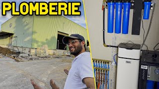 La PLOMBERIE de notre GARAGE Shiftech LHC [upl. by Ahsekyw]