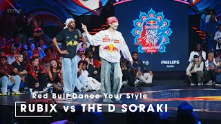 Rubix vs D Soraki Top 4  stance x Red Bull Dance Your Style World Final 2024 Mumbai [upl. by Albemarle]