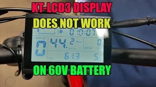 KTLCD3 DONT WORK ON 60V [upl. by Anrapa]