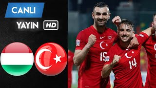 🔴MACARİSTAN  TÜRKİYE MAÇI CANLI İZLE [upl. by Aldridge]