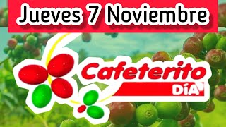 Resultado EL CAFETERITO TARDE Jueves 7 de Noviembre de 2024 [upl. by Boser196]