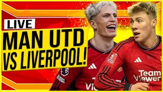 MANCHESTER UNITED VS LIVERPOOL Rashford Returns Kambwala Starts Have To Turn Up Man Utd News [upl. by Nwahsor425]