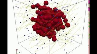 Cancer cells development demo using the BioDynaMo platform [upl. by Htebzil]