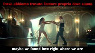 Ed Sheeran  Thinking Out Loud  English and Italian Lyrics [upl. by Gnilsia]