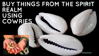 How To Use Cowries Shells To Buy Things From The Spiritual realm RichesSuccess cowrieshell cowrie [upl. by Haikezeh359]