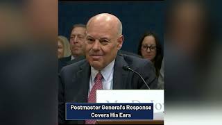 Postmaster Generals Response To Rich McCormick Questioning By Covering His Ears [upl. by Sherrard397]