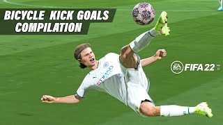 FIFA 22  Bicycle Kick Goals Compilation Noori ft MJ7  4K [upl. by Barnabe]