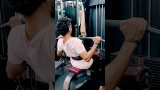 Back workout gymexercises youtubeshorts gymworkout ytshorts youtubeshorts [upl. by Annazor]