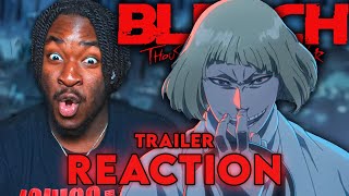 THEY COOKED FOR COUR 2 BLEACH TYBW Part 2 The Separation TRAILER REACTION [upl. by Kauslick]