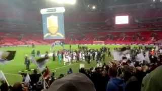 Swansea City vs Bradford City Capital One Cup Celebrations [upl. by Buroker]