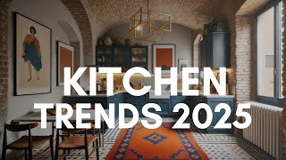 Top Kitchen Trends 2025  100 Kitchen Makeover Ideas [upl. by Ilajna]