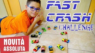 FAST CRASH CHALLENGE  LE MACCHININE CHE SI SPACCANO E SI RICOMPONGONO  Leo Toys [upl. by Yadnus811]