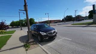 Downtown Manistique Michigan Walk [upl. by Nodnorb]