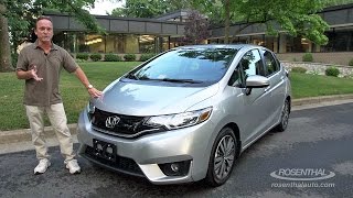 2015 Honda Fit Hatchback Test Drive amp Review [upl. by Lennaj985]