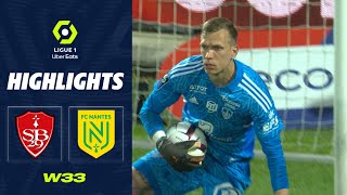 STADE BRESTOIS 29  FC NANTES 2  0  Highlights  SB29  FCN  20222023 [upl. by Eisset]