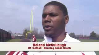 Deland McCullough  Spring Practice 4814 [upl. by Angus991]