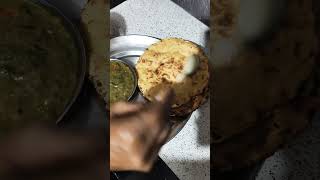 Makki Ki roti sarson ka saag saag punjabi makkikirotirecipe palak punjabicooking sarsokasaag [upl. by Connel663]