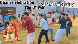 ONAM  Tug Of War In GITAM UNIVERSITY VIZAG  onam tug of war  Koiran Guddu  GITAM  shorts [upl. by Aicitan]