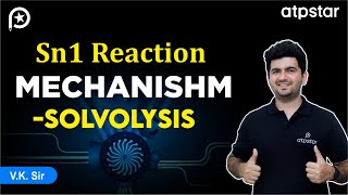 Sn1 reaction mechanism amp stereochemistry  IIT JEE amp NEET  Vineet Khatri Sir  ATP STAR Kota [upl. by Iover470]