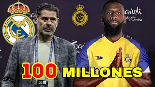 TERREMOTO EN EL RMADRID  HIERRO LLEVÓ A ANTONIO RÜDIGER  FICHAJE 100 MILLONES [upl. by Hunsinger]