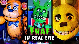 RealLife FNAF FANMADE Animatronics [upl. by Atirehs]