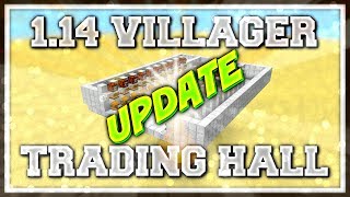 114 Villager Trading Hall Update [upl. by Anelram964]