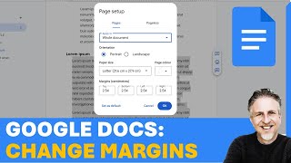 How Do You Change Margins on Google Docs [upl. by Ninerb]