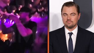 Leonardo DiCaprio Shows Off DANCE MOVES at StarStudded 49th Birthday Party [upl. by Goldi]