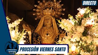 PROCESIÓN VIERNES SANTO  LA SEMANA SANTA DE CARTAGENA 2022  DIRECTO [upl. by Aidne]