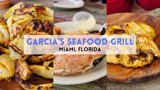 Garcias Seafood Grill  Lunch  Miami Florida USA [upl. by Adlez52]