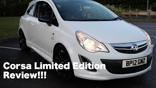 2012 Corsa Limited Edition Review [upl. by Whorton639]