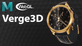 Maya to WebGL with Verge3D [upl. by Ilenna]