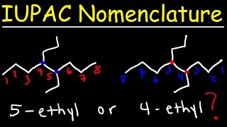 IUPAC Nomenclature of Alkanes  Naming Organic Compounds [upl. by Olnay]