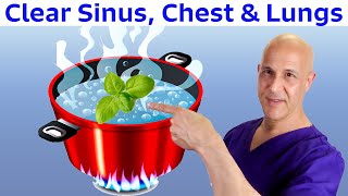 1 Heated Herb Clears Sinus Chest amp Lungs in Minutes  Dr Mandell [upl. by Egap]