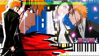 Bleach  BL56 Bankai Tensa Zangetsu  Piano Tutorial [upl. by Paula230]