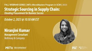 Strategic Sourcing in Supply Chain Elevating Procurement for Business Success [upl. by Idnem]