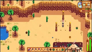 Stardew Valley Everything You Need To Know About The Desert [upl. by Etnuaed]