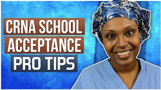 5 Pro Tips To Get Into CRNA School [upl. by Sleinad90]