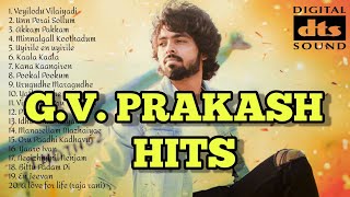 GV Prakash hits  GV Prakash Songs Tamil  GV Prakash Melodies  GV Prakash songs  51 HD Audio [upl. by Schwinn]