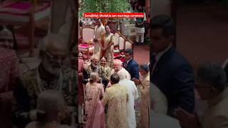 Savajibhai dholakia son marriage ceremony  Narendra Modi at marriage ceremony [upl. by Varden109]