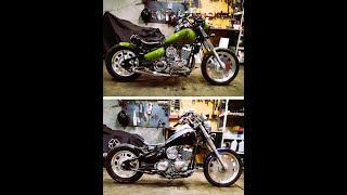 Daelim Daystar 125 custom Bobber Transformation [upl. by Reid384]