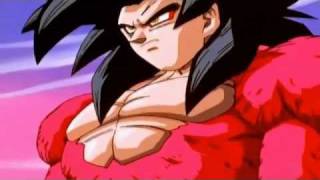 DBGT Goku goes Super Saiyan 4 for the First Time HD [upl. by Eanram]