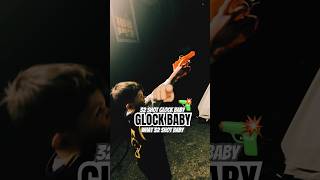 32 Shot Glock Glock shot BABY funny capgun [upl. by Inavoj830]