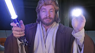 ASMR  ObiWan Kenobi Cranial Nerve amp Ear Examination [upl. by Etyam]