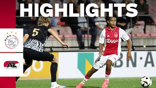 Highlights Jong Ajax  Jong AZ  Keuken Kampioen Divisie [upl. by Aneeb]