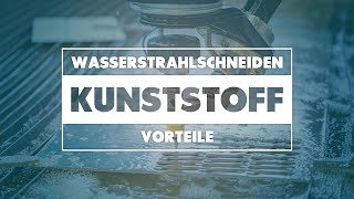 Wasserstrahlschneiden Kunststoffe amp Elastomere  AquaContour [upl. by Peggi618]