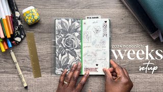 2024 Hobonichi Weeks Setup  Hobonichi Weeks Functional Planning [upl. by Valdas236]