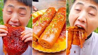 ASMR Mukbang Funny Videos Extreme Spicy Food Challenges 🌶🌶🌶 Tik Tok China 31 [upl. by Neirrad280]