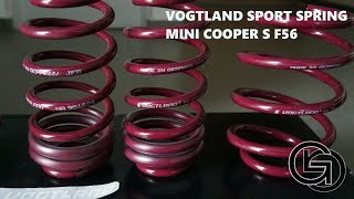 Vogtland Sport Spring Mini Cooper S F56 [upl. by Arlon]